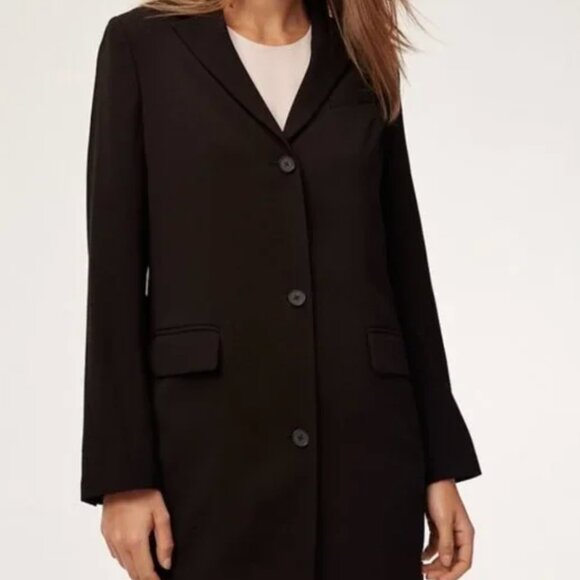 NWT Aritzia Babaton Trent Long Blazer Jacket - Picture 1 of 14